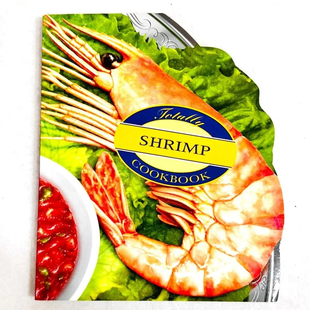 Three Vintage Seafood Mini Board Cookbooks: Shrimp/Lobster/Crab - VGC